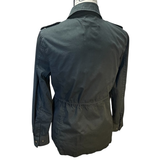Lily Aldridge for Velvet Ruby Lightweight Utility Army Jacket Gray Size XS - Picture 6 of 14